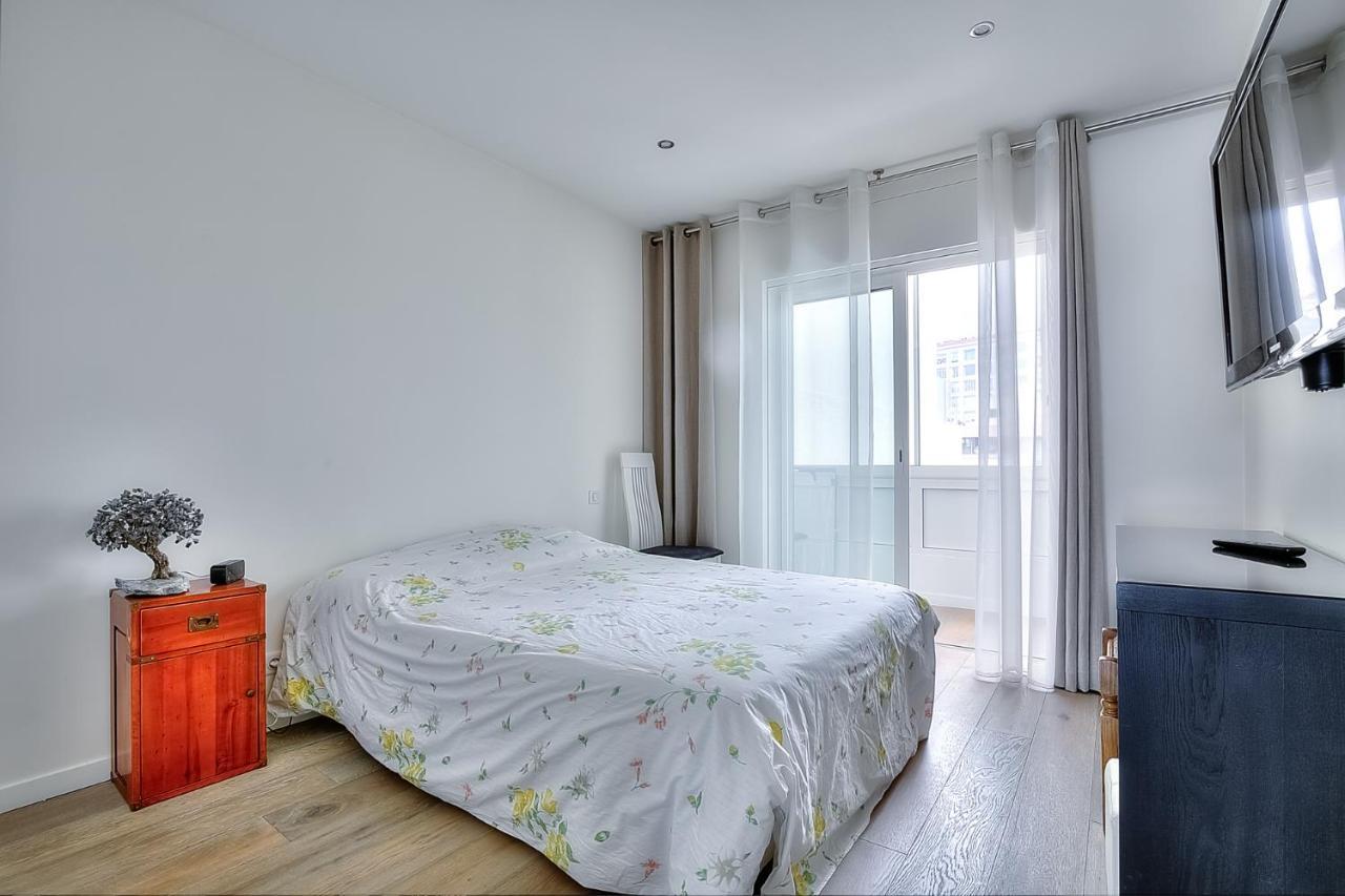 Апартаменты Le Florentina, Dernier Etage Avec Terrasse, Vue Sur La Baie Des Anges Ницца Экстерьер фото