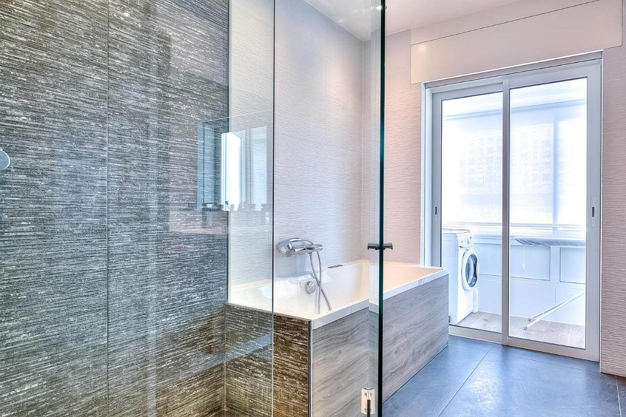 Апартаменты Le Florentina, Dernier Etage Avec Terrasse, Vue Sur La Baie Des Anges Ницца Экстерьер фото