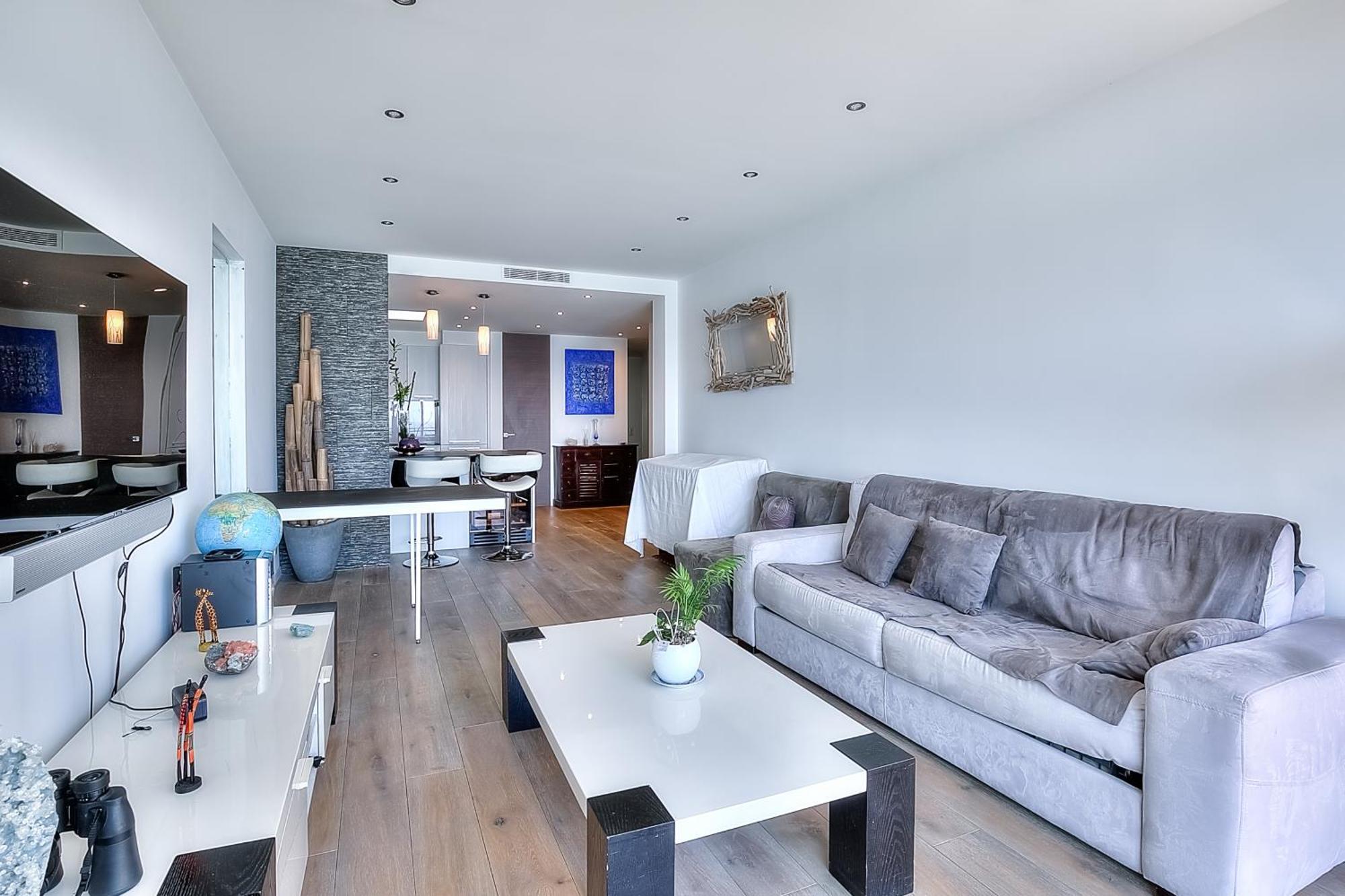 Апартаменты Le Florentina, Dernier Etage Avec Terrasse, Vue Sur La Baie Des Anges Ницца Экстерьер фото