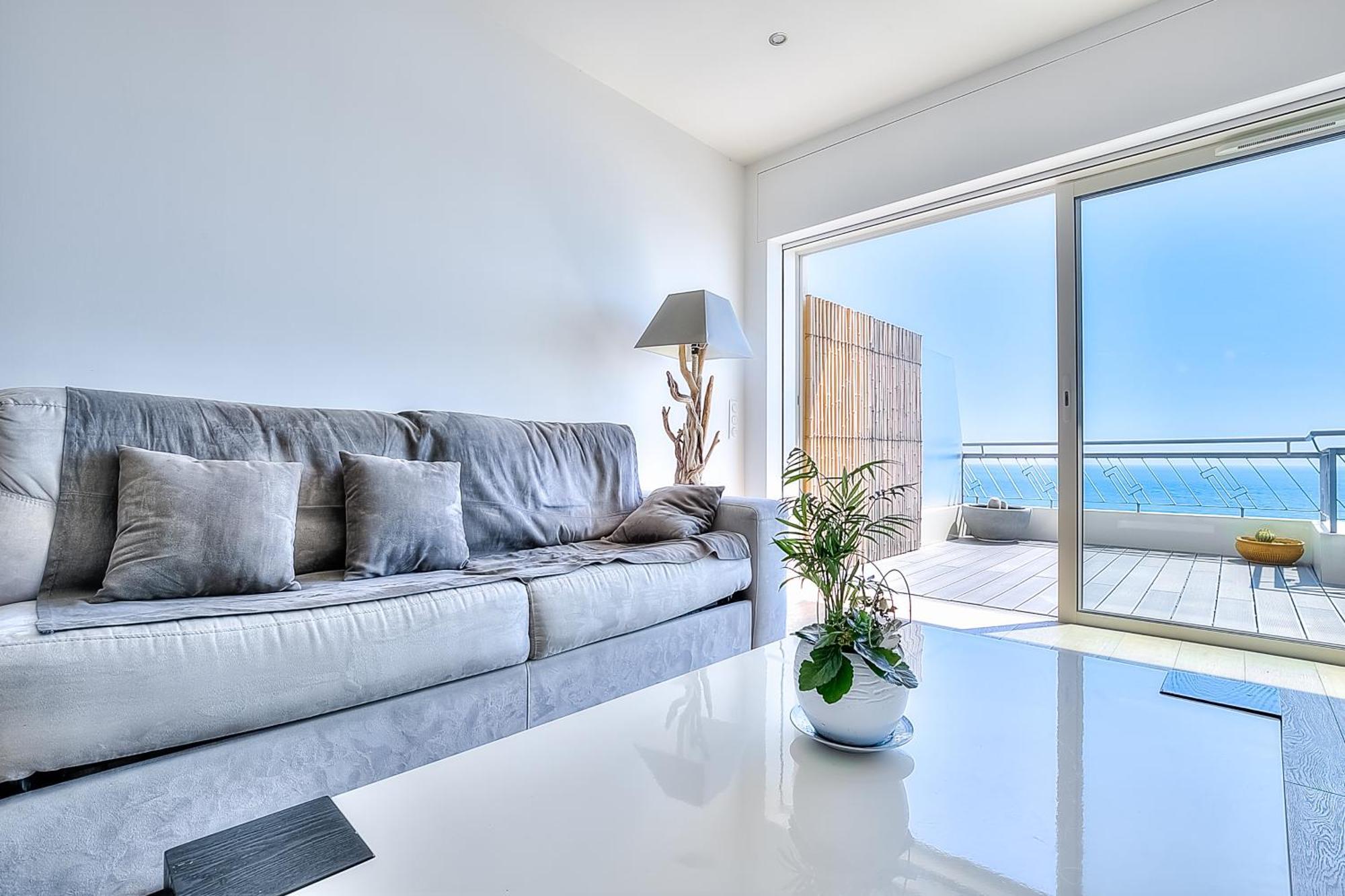 Апартаменты Le Florentina, Dernier Etage Avec Terrasse, Vue Sur La Baie Des Anges Ницца Экстерьер фото